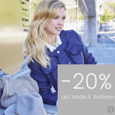 20% auf Mode und Wohnen bei Ackermann, z.B. Home Affaire Regal „Pivo“ für CHF 183.20 statt CHF 229.-