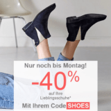 40% auf ausgewählte Schuhe bei La Redoute, z.B. MADEMOISELLE R Chelseaboots für CHF 53.94 statt CHF 89.90