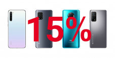 15% Rabatt auf bestimmte Xiaomi-Smartphones bei digitec (nur heute)