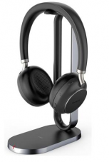 Yealink Headset BH76 Teams Schwarz, USB-A, mit Ladestation bei STEG