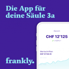 frankly: CHF 50.- Gebührenrabatt mit Gutscheincode