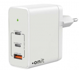 Daydeal – onit USB-Wandladegerät Trial QC5.0 120 W GaN Weiss oder Schwarz