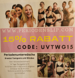 15% Rabatt auf www.periodenslip.com