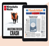 Gratis 1 Jahr lang ePaper Version vom Handelsblatt und der Wirtschaftswoche