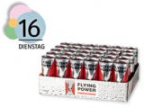 Heute FLYING POWER Energydrink (30 x 0.25l) in verschiedenen Sorten bei Aldi für CHF 6.60