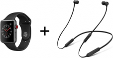 Apple Watch Series 3 + BeatsX Bundle (42mm, 4G, Aluminium, Silikon) für CHF 379.- bei digitec