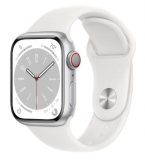 APPLE Watch Series 8 GPS + Cellular (41 mm, Aluminium, GPS, 4G) bei Interdiscount zum neuen Bestpreis