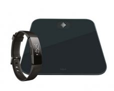 melectronics – Personenwaage Fitbit Aria Air & Inspire HR Bundle Schwarz (Abholpreis)