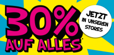 30% auf alles bei Athleticum