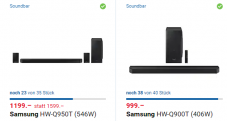 High End Dolby Atmos Soundbars bei digitec