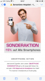 15% auf ALLE Smartphones bei Jelmoli (nur heute!)