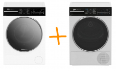 Energieeffizientes Waschturm-Set – BEKO Waschmaschine WM710 & Tumbler TR710 bei Interdiscount