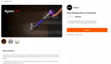 Dyson Wertgutschein im Onlineshop: poinz App