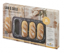 Birkmann Brotbackform »Baguetteblech Mini 4er« bei Jelmoli