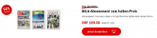 BLICK TAGESDEAl – Blick-Abonnement zum halben Preis