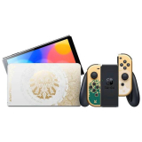 Nintendo Switch OLED im Zelda: Tears of the Kingdom Design + gratis Big Brain Academy bei Interdiscount