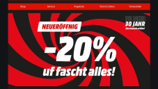 Neueröffnigsparty: 20% Rabatt auf fast das gesamte Sortiment!