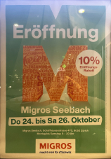 [Lokal] Wiedereröffnungsrabatt „im Migros“ Seebach