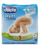 Chicco Dry Fit Grösse 3 bei Brack.ch Weniger als 10 Rappen pro Windel ohne Versand…