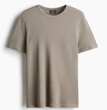 Shirts und Tops im H&M Sale – z.B. Durchscheinendes geripptes Tanktop