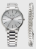 Armani Exchange QUARTZ 3 HAND & BRACELET SET bei Lounge by Zalando