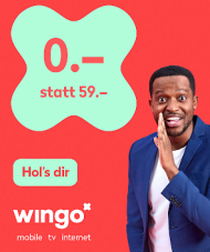 Wingo Special Deal – Keine Aktivierungsgebühren + Superpreis für Full Speed 5G! Z.B. Wingo Europe Start mit CH unlim. + 4GB Roaming