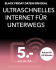 Daten-Abo Sunrise We Connect Surf (unlim. 5G-Internet mit 100 Mbit/s, 500 MB Roaming)