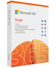 MICROSOFT 365 Single, Box, 1 Jahr-Abo, Windows/Mac/Android bei MediaMarkt