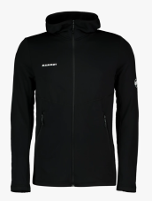 MAMMUT Aconcagua Light Hooded Herren Midlayer in der Farbe Schwarz in den Grössen S bis XXL bei Ochsner Sport