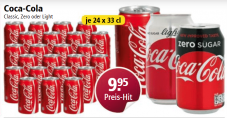 24x33cl Coca Cola Dosen bei Otto’s