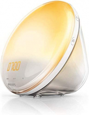 Neueres Philips Wake Up Light Modell HF3519/01 bei amazon.fr für 75 Franken