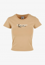 Karl Kani Small Signature Tight Tee T-Shirt sand in den Grössen XS bis L bei Snipes