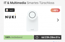 Nuki Smart Lock 3.0 zum neuen Bestpreis