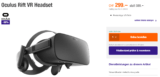 VR-Brille OCULUS Rift bei melectronics für sensationelle 259.10 CHF