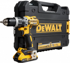 DeWalt Akku-Bohrschrauber mit 70Nm, inkl. 2x2Ah Akkus + Werkzeugkoffer bei Jumbo