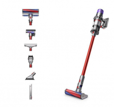 Daydeal – Dyson Akku-Hand- und Stielsauger V11 Fluffy Rot/Silber