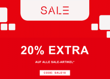 20% zusätzlich auf alle SALE-Artikel bei Esprit