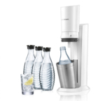 SodaStream Crystal mit 3 Glaskaraffen und Patrone für 60l bei DayDeal