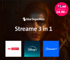 Disney+, Paramount+ und Sky Cinema (1 Jahr)