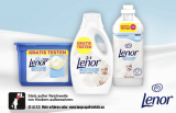 Cashback auf Lenor Sensitive Waschmittel und Weichspüler bei Lenor