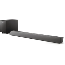 Günstige PHILIPS  TAB5308/10, 2.1-Kanal Soundbar mit Wireless Subwoofer bei Ackermann