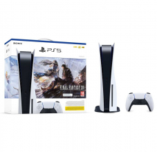 Mediamarkt – PlayStation 5 + Final Fantasy XVI Bundle Spielekonsole – Weiss/Schwarz – NUR HEUTE!