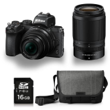 NIKON Z 50 Kit, Z DX 16-50mm F/3.5-6.3 VR + Z DX 50-250mm F/4.5-6.3 VR inkl. 3 Jahre Nikon Swiss Garantie bei Interdiscount