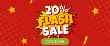 Apfelkiste hat einen 20% Flash Rabatt (CODE Ist FLASH)