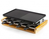 fnac – Raclette-Grill Severin Bamboo RGBO2898 1200 W 8 Personen Schwarz