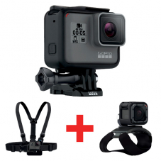 GoPro Hero5 Black + GoChest Harness + The Strap bei FUST