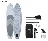 Blickdeal des Tages – Nuusa Allround 10’6 Stand-up-Paddling-Board mit Doppelkammersystem 3 Farben