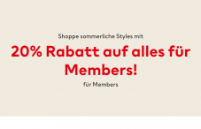 H&M Rabatt – 20% auf Alles inkl. gratis Versand ab CHF 30.- Bestellwert – nur bis Sonntag