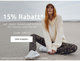 15% Rabatt auf Jeans, Hosen & Schuhe bei BonPrix