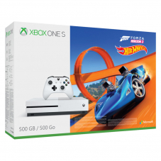 Hammer Xbox One S 500GB mit Forza Horizon 3 und Hot Wheels bei microspot